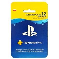 Playstation Plus -  12 miesięcy subskrypcji